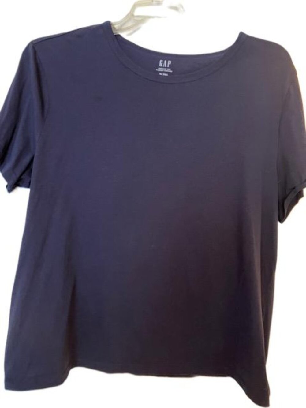 Navy Gap Vintage Tee Organic Cotton Women's Size Extra Large Tall